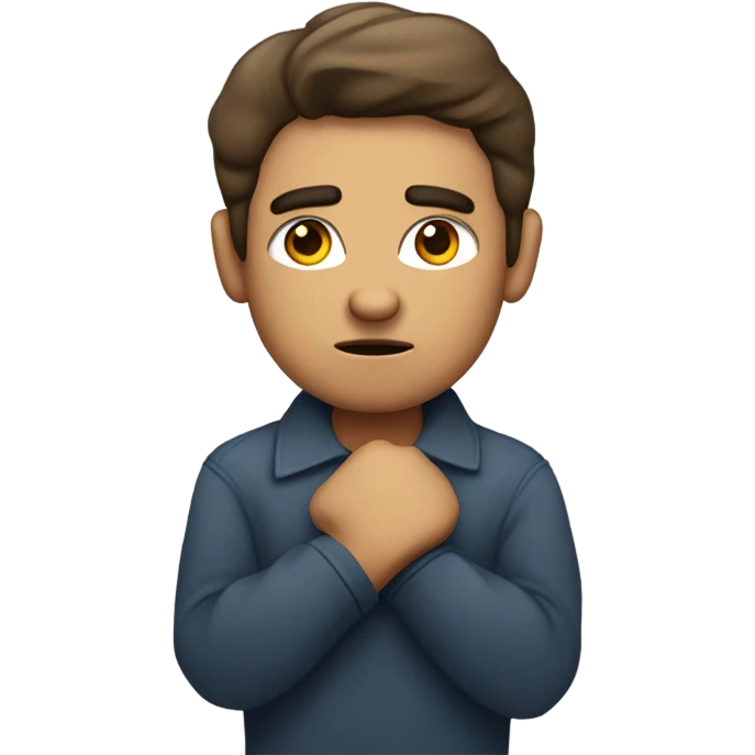 Scared emoji