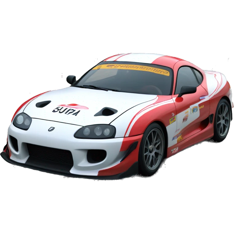 autos de carrera de supra emoji