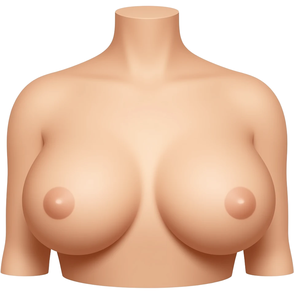 Boobs naked emoji