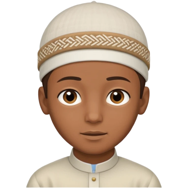Erkek musluman cocuk emoji