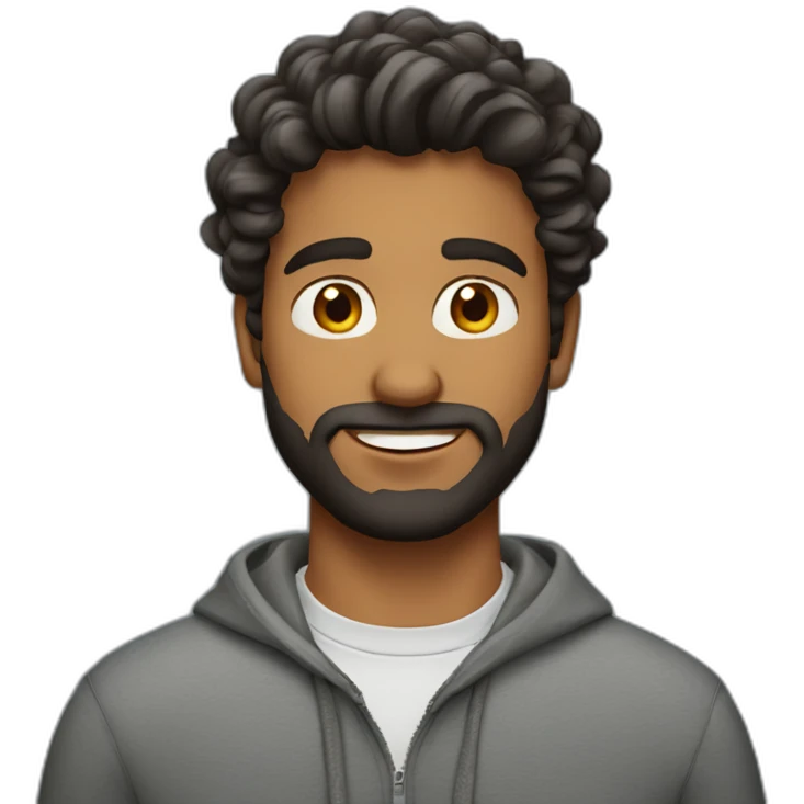 indian-college-man-wavy-hair-light-beard emoji