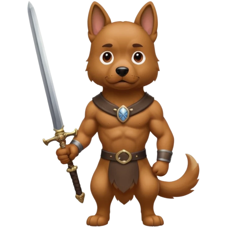 собака з мечем emoji