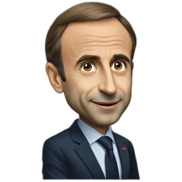 Macron avec zemmour emoji