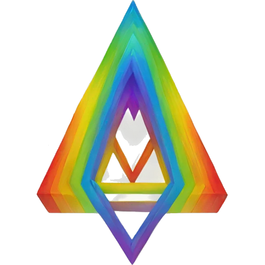 rainbow merkaba emoji