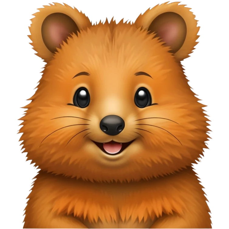 Smiling quokka emoji