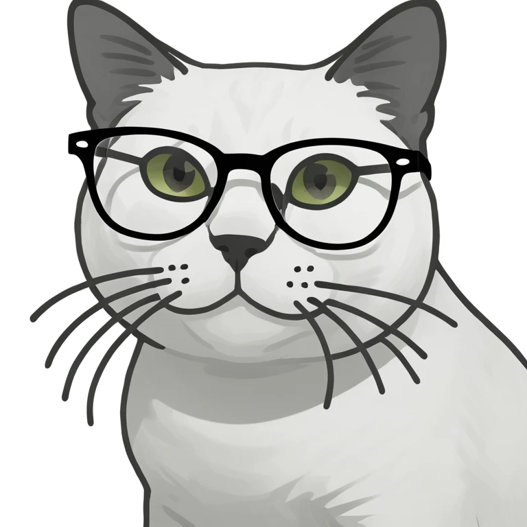 cat with glasses emoji
