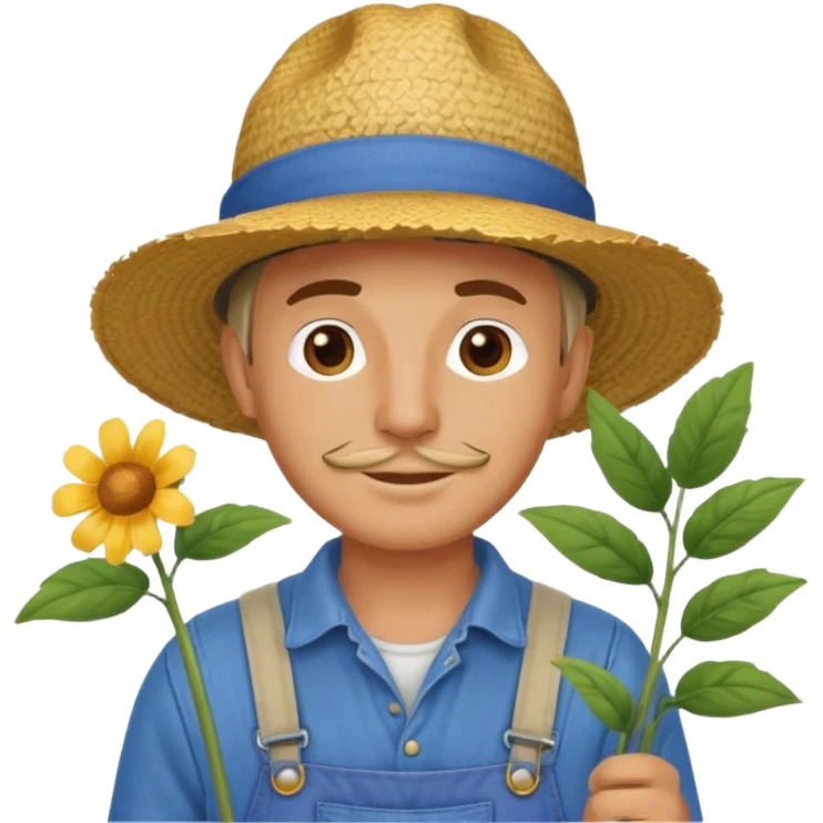man gardener  emoji