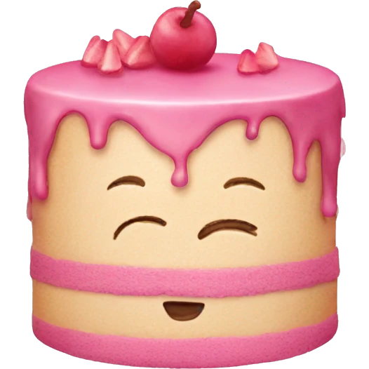cute cake emoji