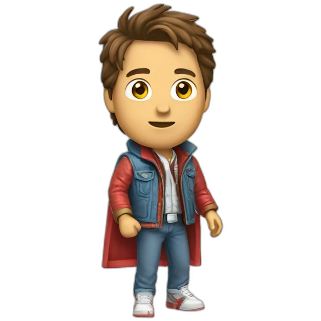 Marty Mcfly emoji