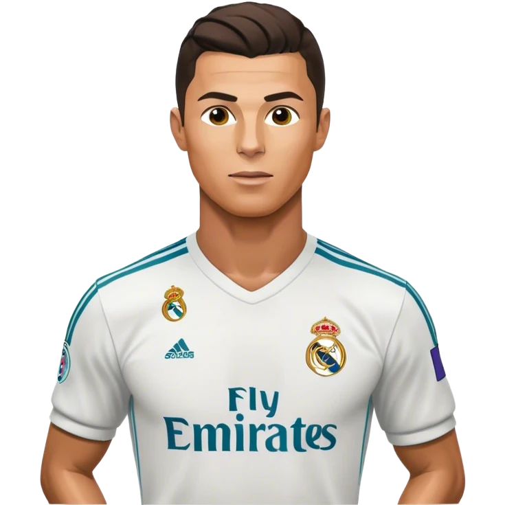 Cristiano ronaldo madrid emoji