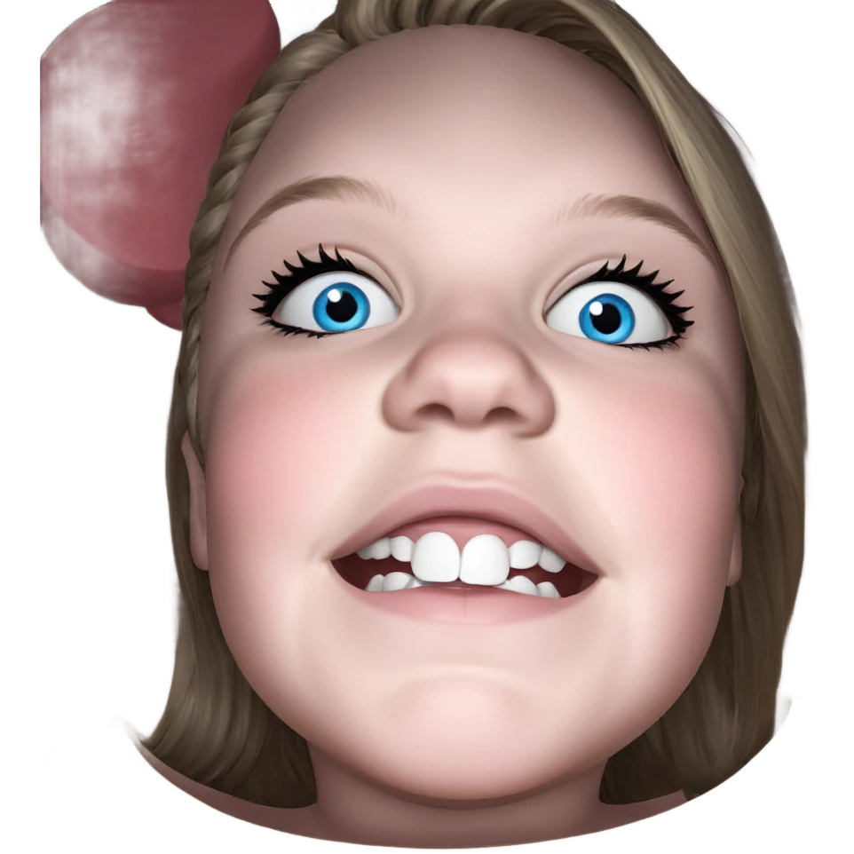 girl with blue eyes emoji