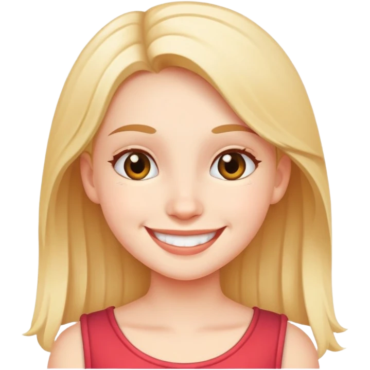 girl smiling  emoji