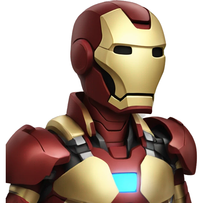 My avatar with logo ironman in the arm emoji