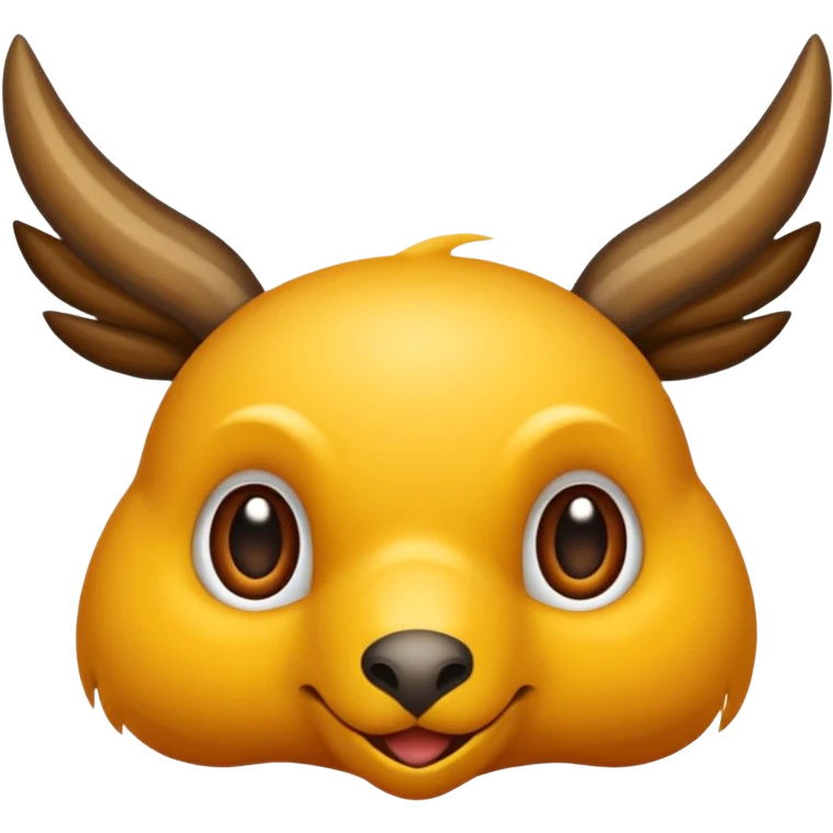 una quimera con 3 cabezas emoji