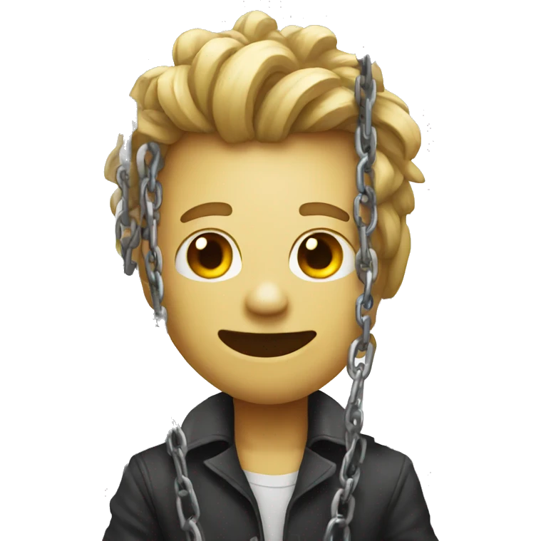 monster in chains emoji