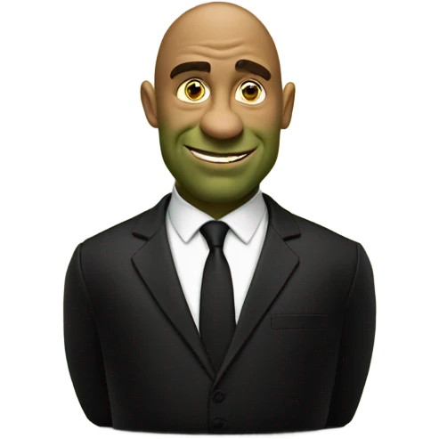 Men in black, but it’s shrek and joe rogan  emoji