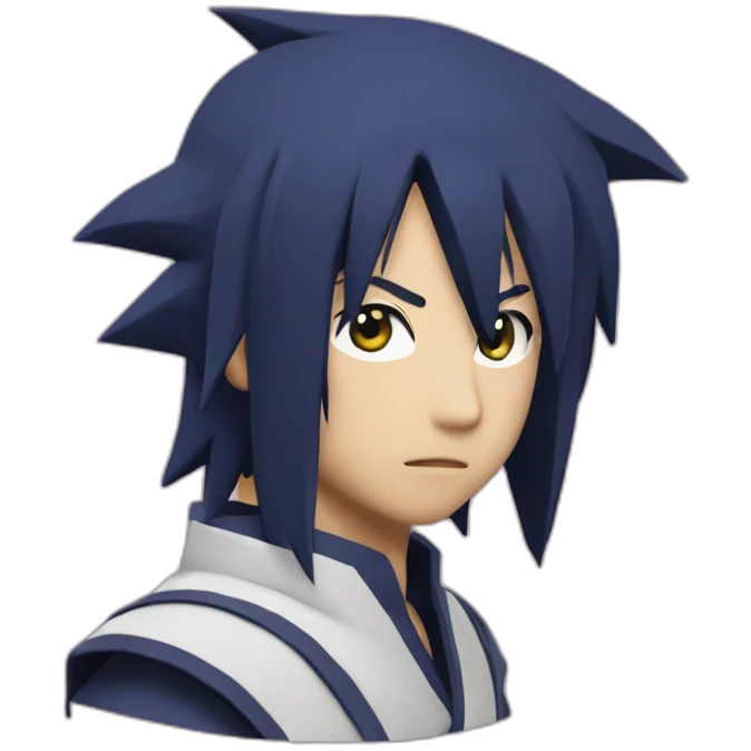 Sasuke qui rie emoji