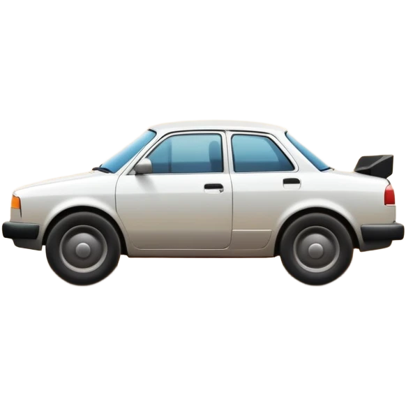 skidding car emoji
