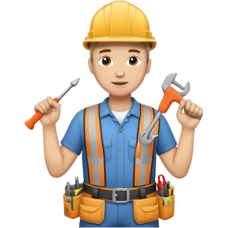 engineer full body emoji