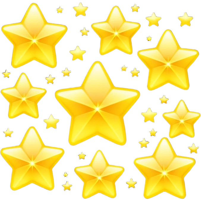 cute ones please stars  emoji