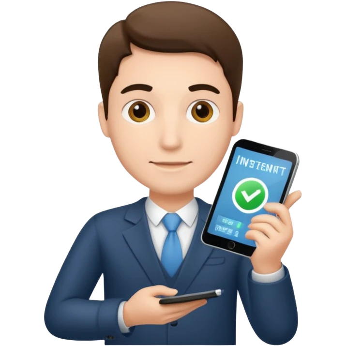 customized investment plan with man emoji