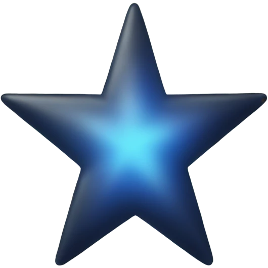 Half a star emoji