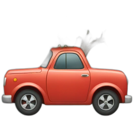 car-carrying-a-tree emoji