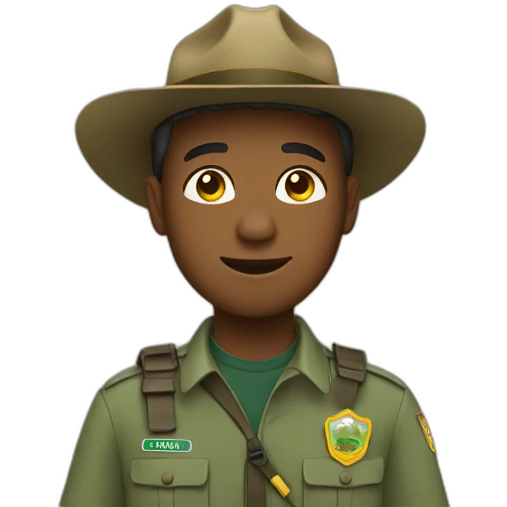 park ranger with autism emoji