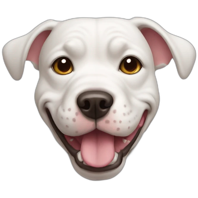 pitubull dog emoji