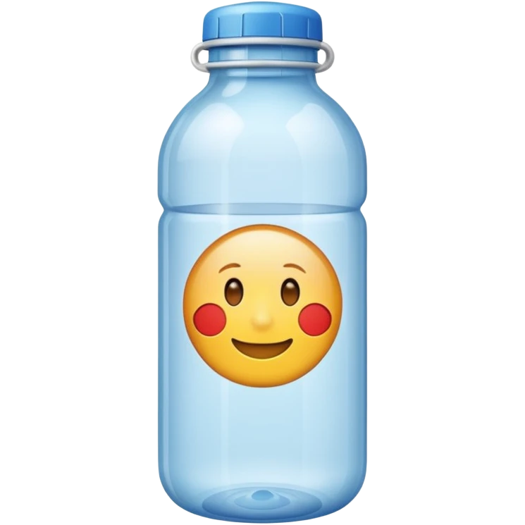 water bottle empty emoji