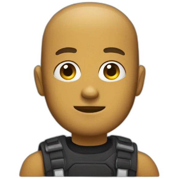 persona calva emoji