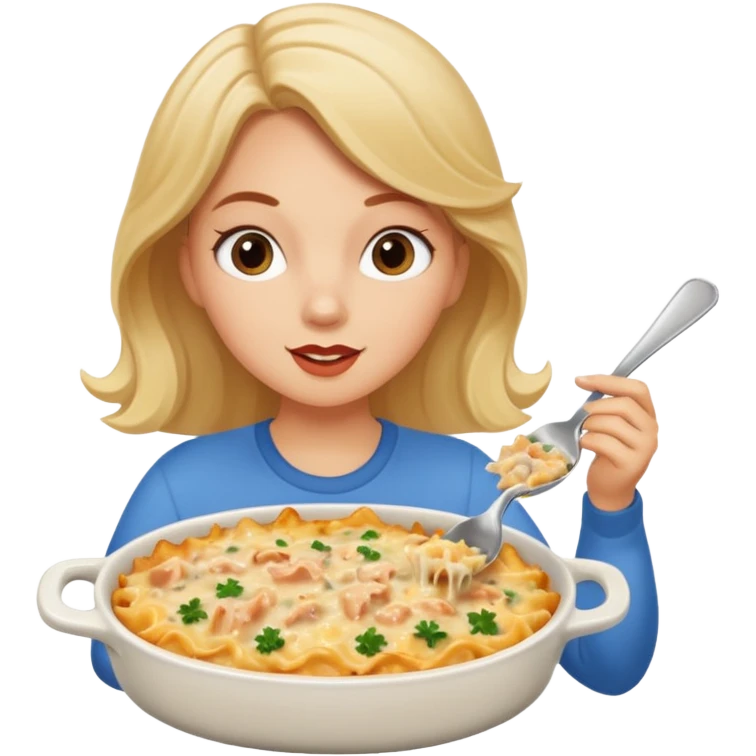 white girl tuna caserole emoji