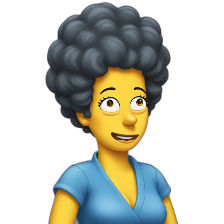 Marge simpson emoji