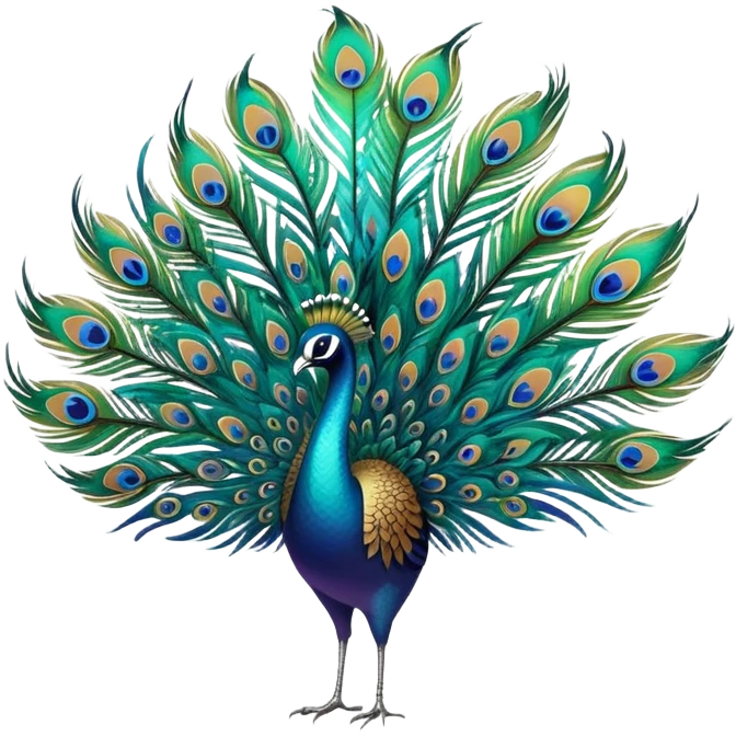 Pavão  emoji