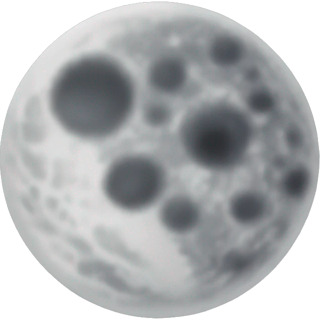 Moon emoji