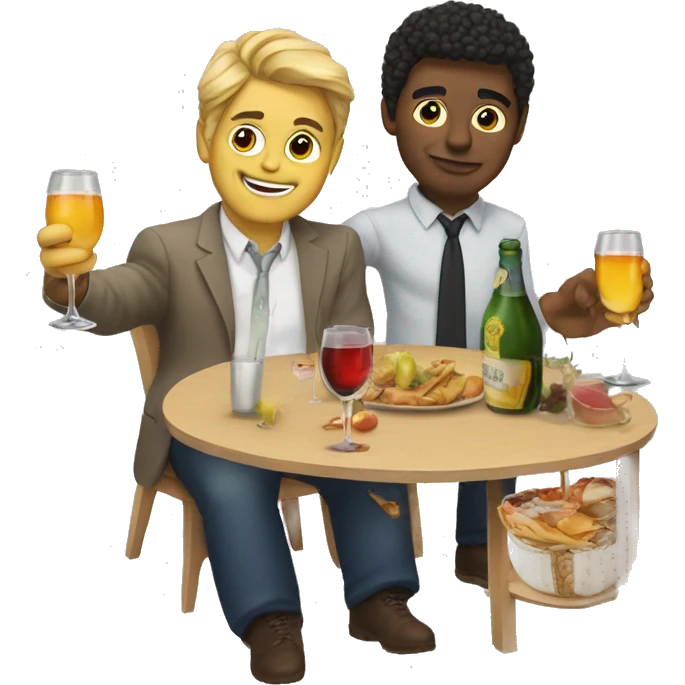 a melange of apero things emoji