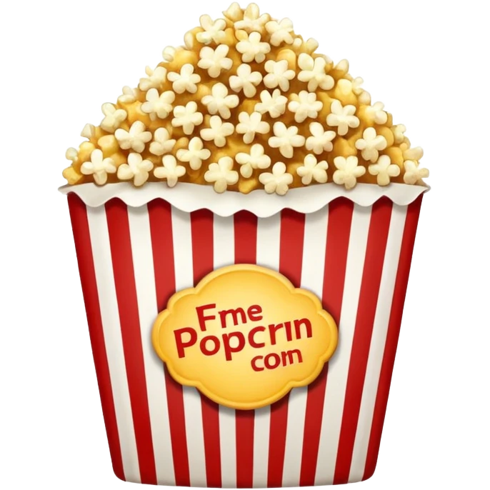One popcorn who pop emoji