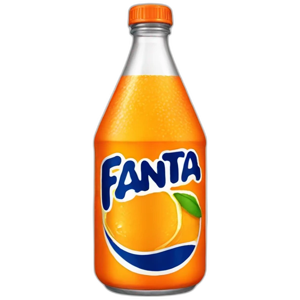 fanta bottle  emoji
