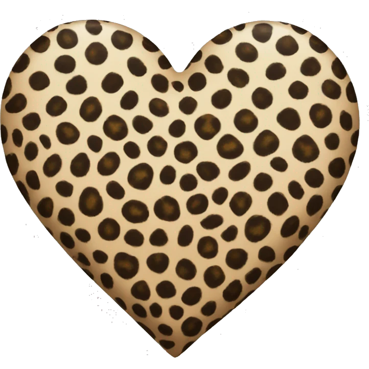 Leopard Heart emoji
