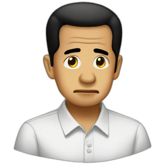 jokowi sad emoji
