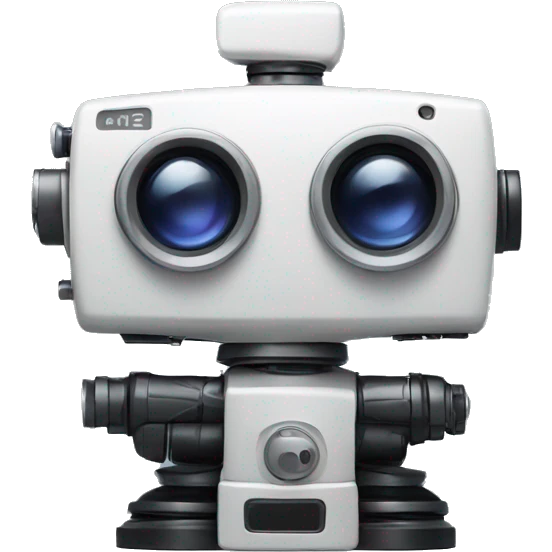 video camera robot emoji