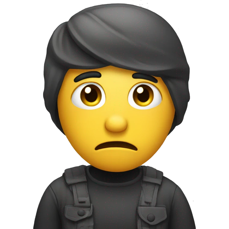 Emoji very confused emoji