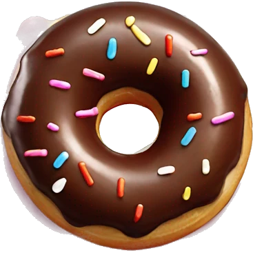 donut on ice cream emoji