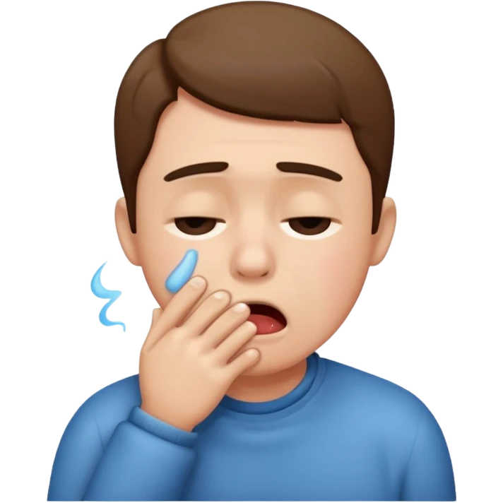 cough cry emoji