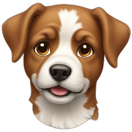 Chiens brun emoji