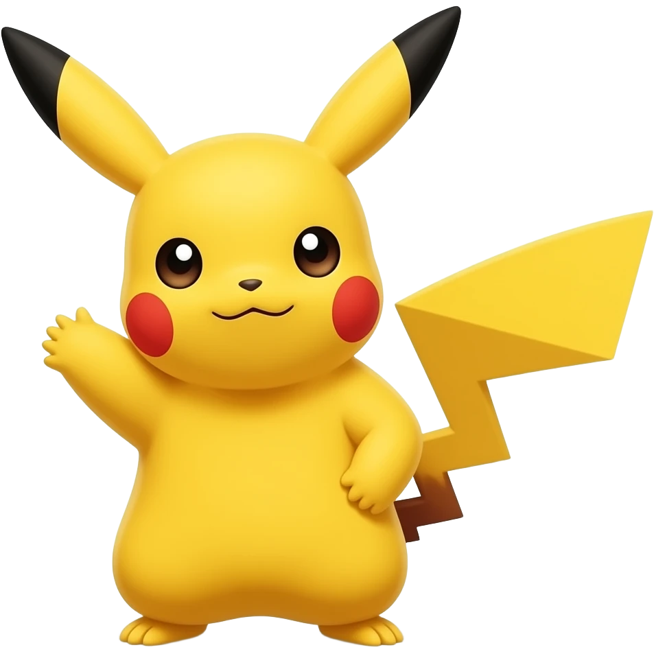 Pikachu qui dit MEHDI emoji