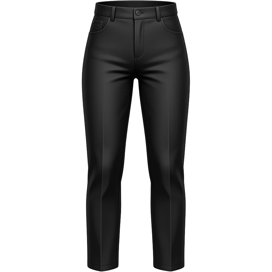 Black long pants for ladies emoji