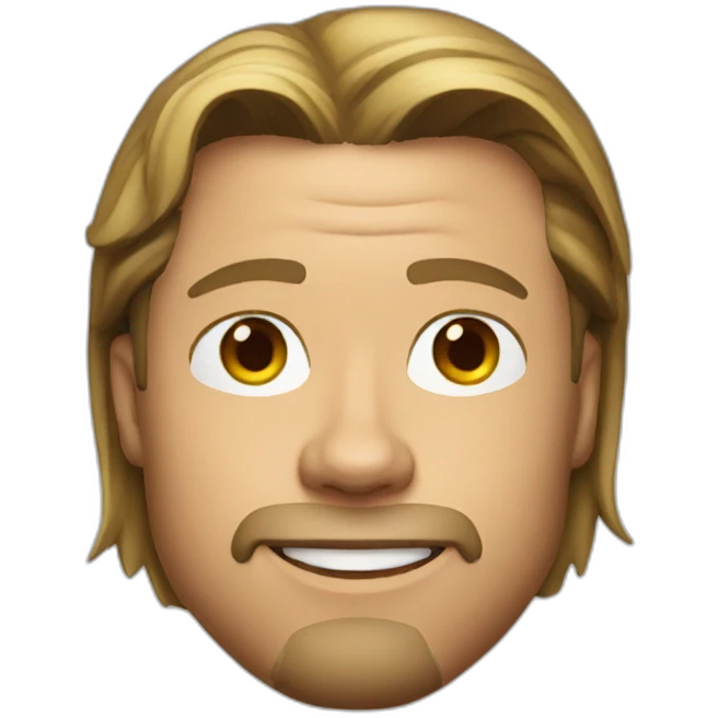 Brad Pitt emoji