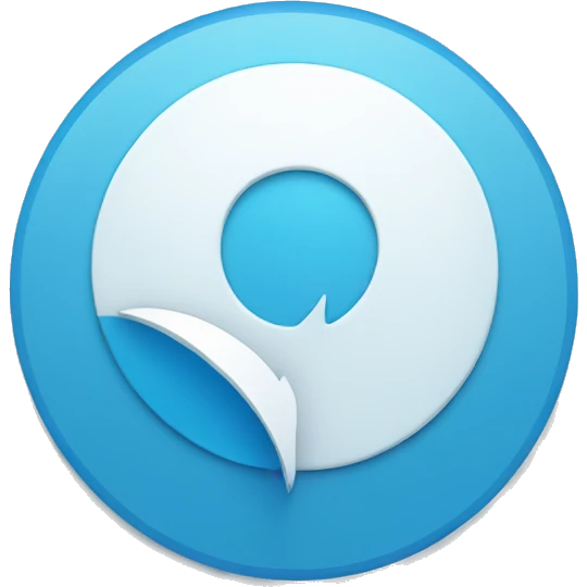 White check mark inside of blue circle emoji