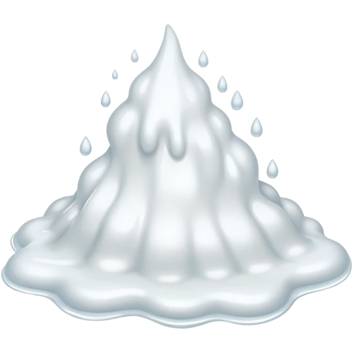 White goo  emoji